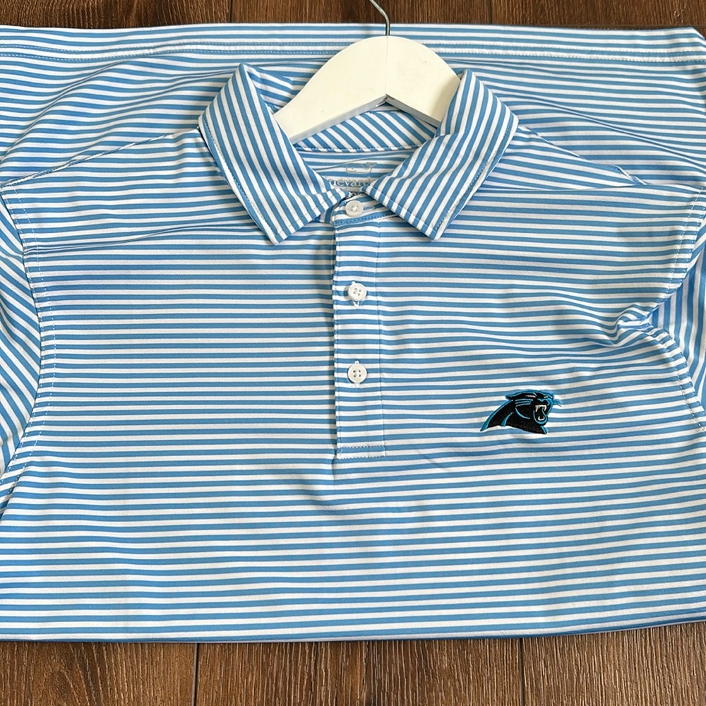 Vineyard Vines - Carolina Panthers polo